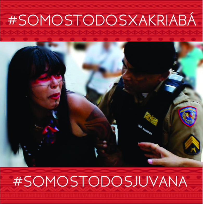 Nota de repúdio à violência contra indígena Juvana Xakriabá