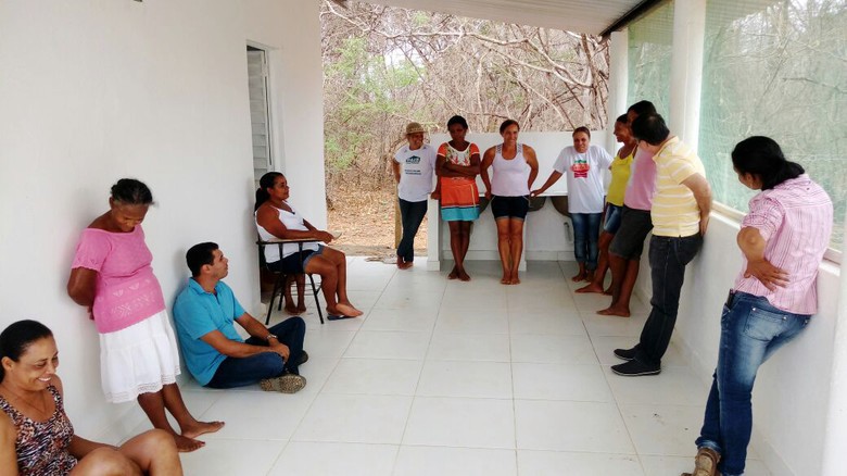 Fundação Inter-Americana conhece o trabalho do grupo de mulheres da comunidade de Lagoa Grande